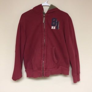 Ruffhewn boys full zip hoodie